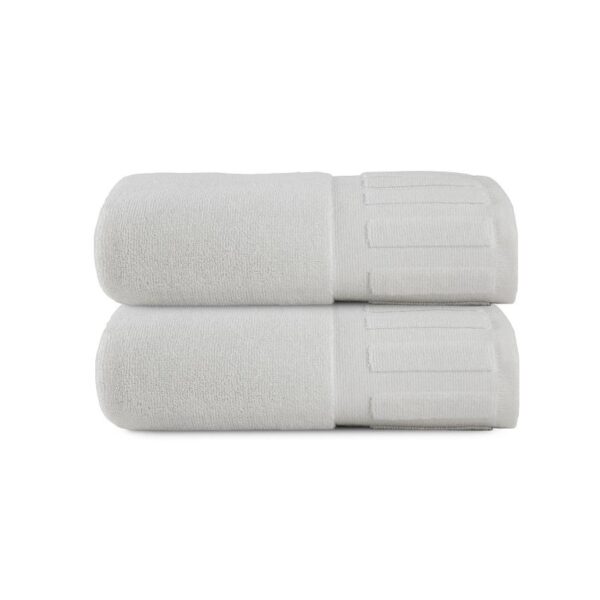 Belem 2 Pcs Bath Mat | White